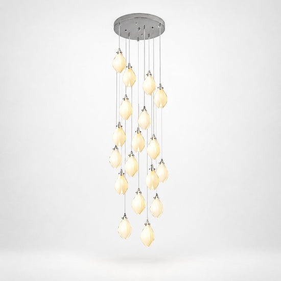 Petal Pendant Light with Versatile Configurations