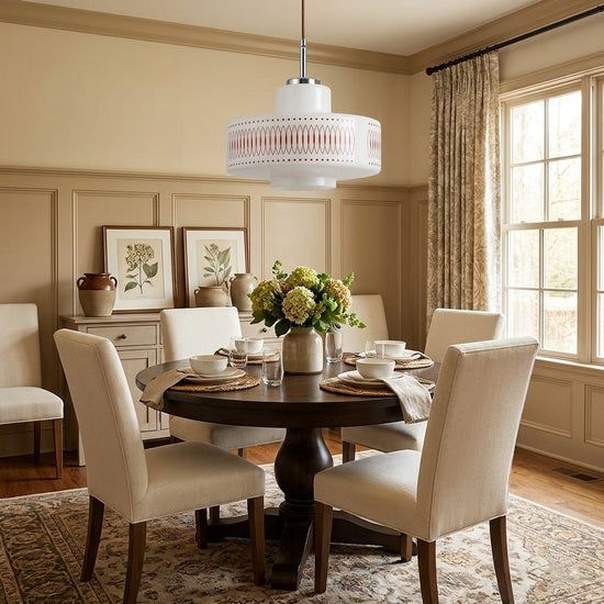 Modern Multi-Light Glass Pendant Collection for Dining Room & Living Room