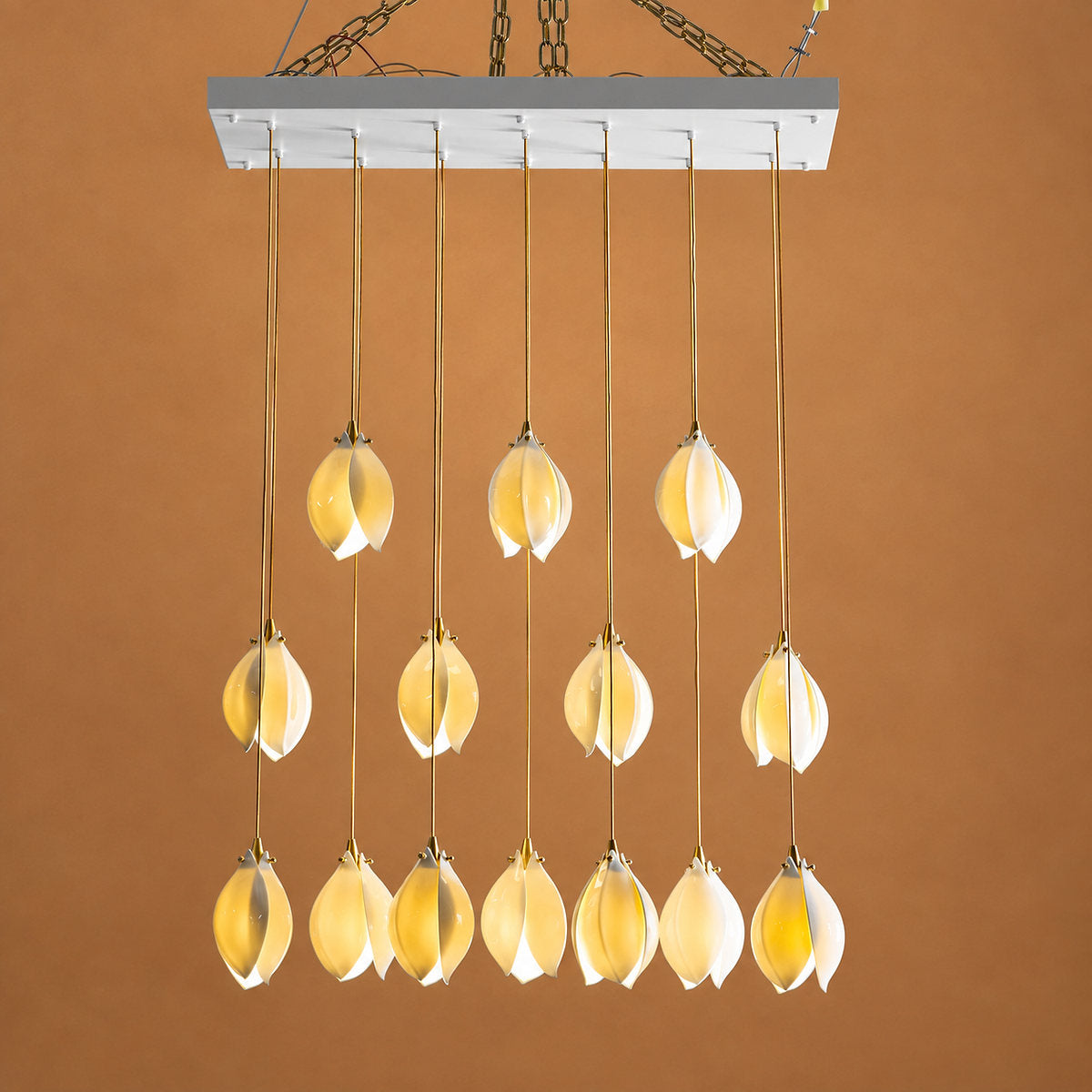 Petal Pendant Light with Versatile Configurations