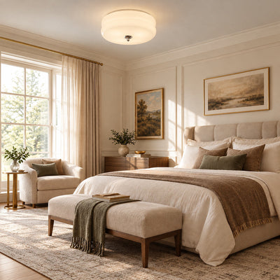 Vintage Flush Mount Ceiling Lamp