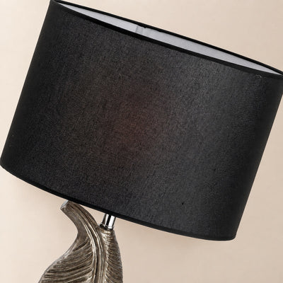 Tricolordeer Sculptural Gold Feather Table Lamp