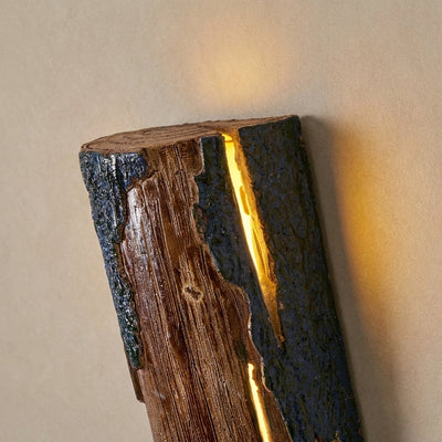 Broken Bark Wall Lamp, 4.7-Inch x H 15-Inch, Warm White for Living Room