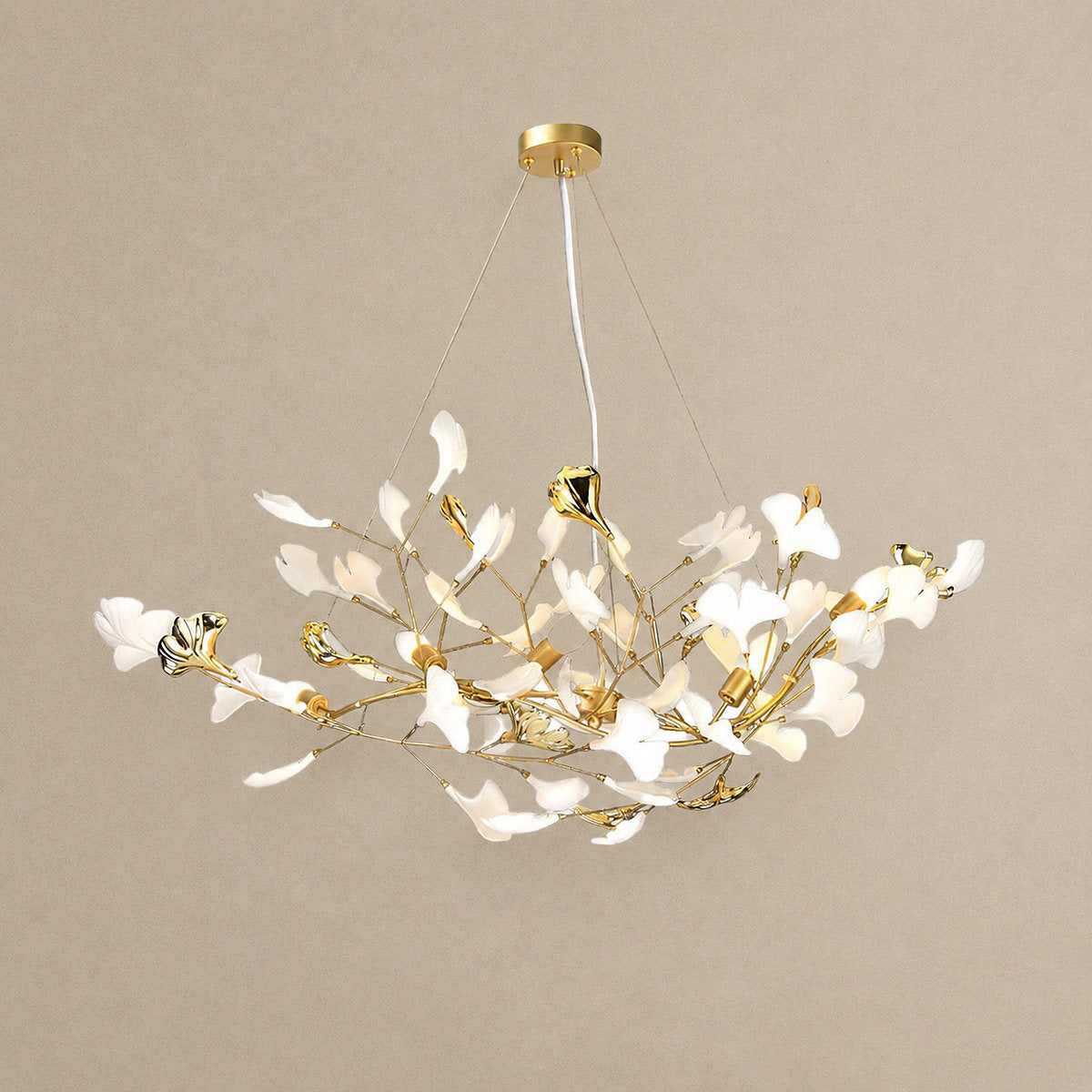 Tricolordeer Botanical Oval 6-10 Light Chandelier