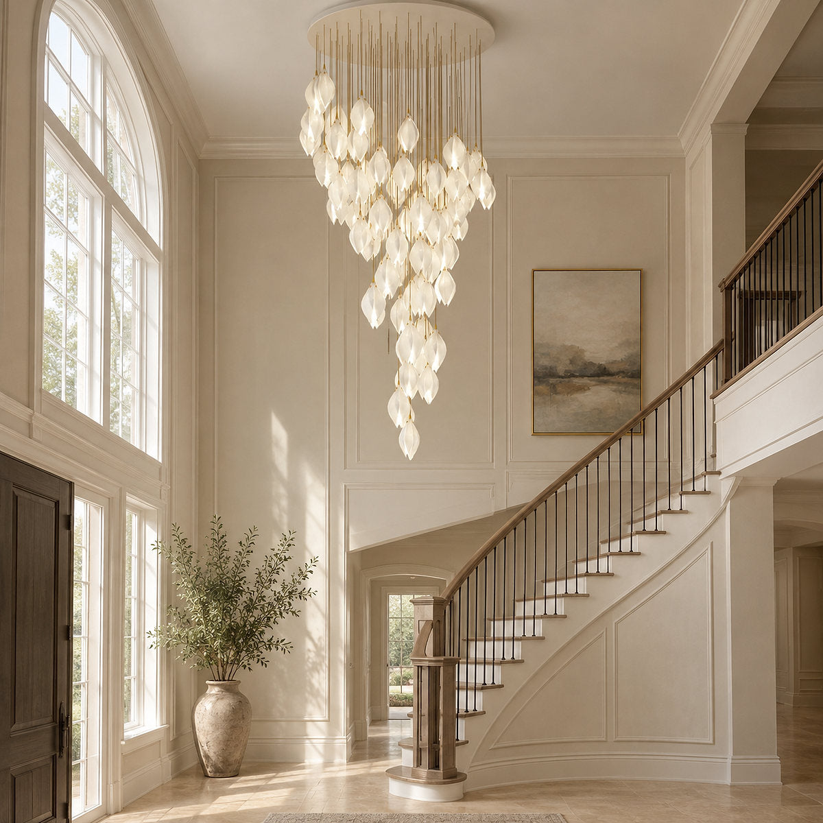 Petal Pendant Light with Versatile Configurations