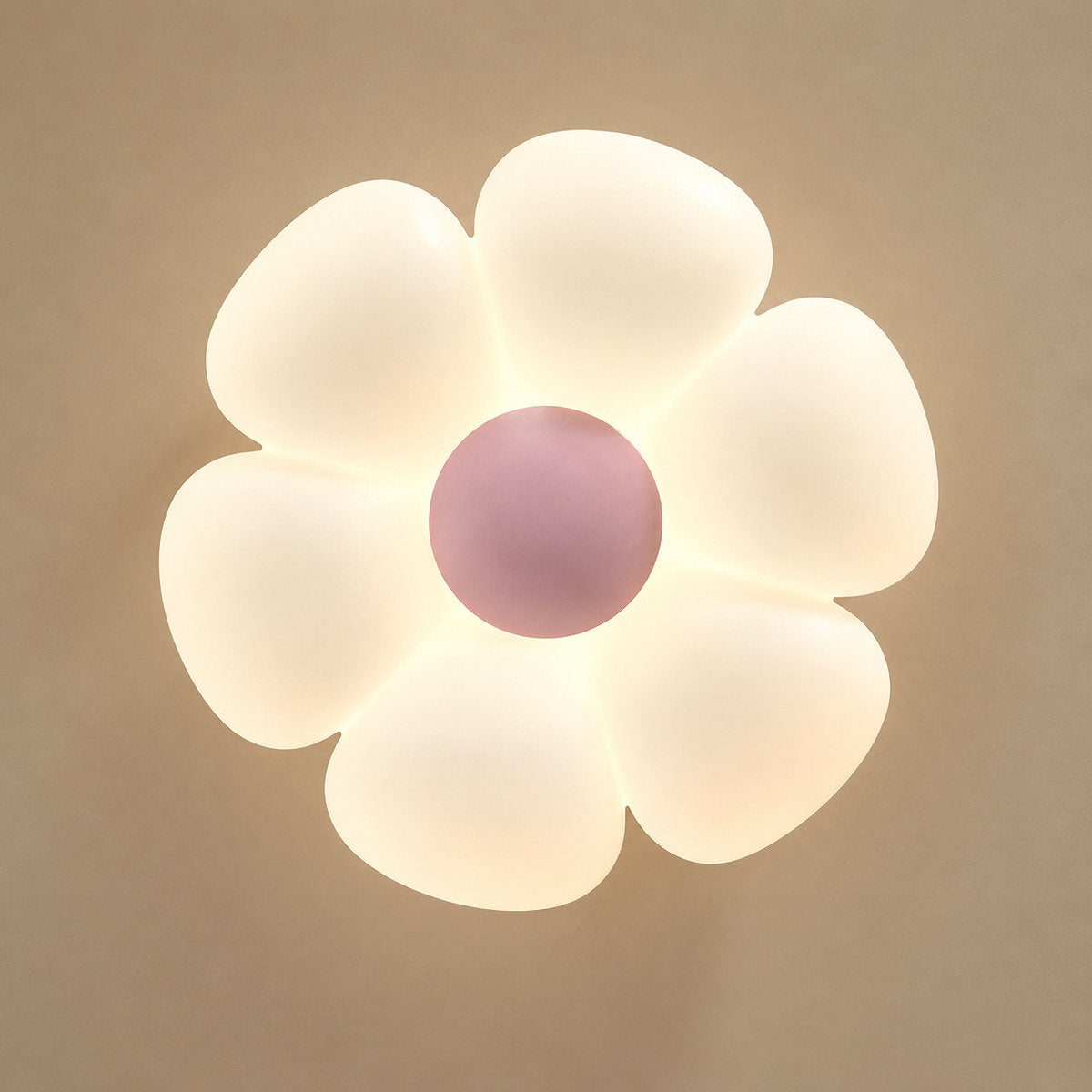 Tricolordeer Blooming Six-Petal LED Ceiling Lamp