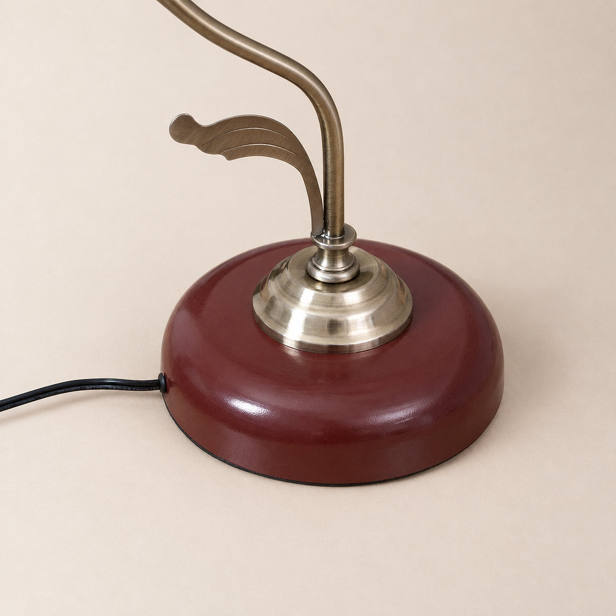 Tricolordeer Laiton Antique Accent Table Lamp