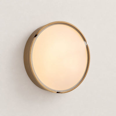 Acrylic Ceiling Light in Wood and Walnut Finishes