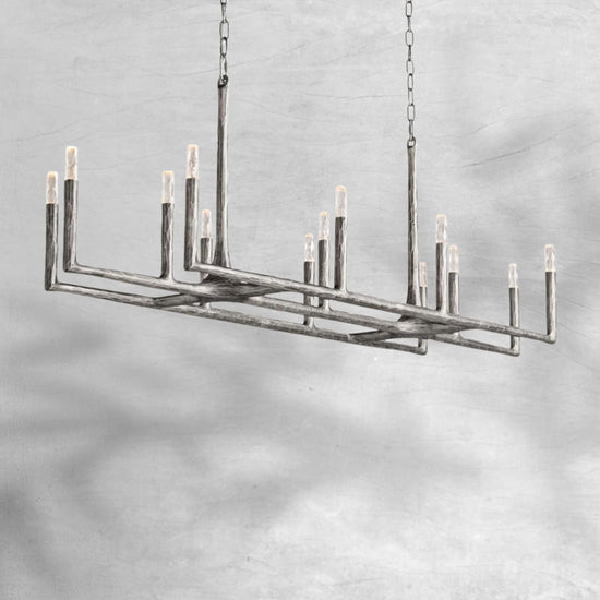 Thalen Forged Linear Chandelier