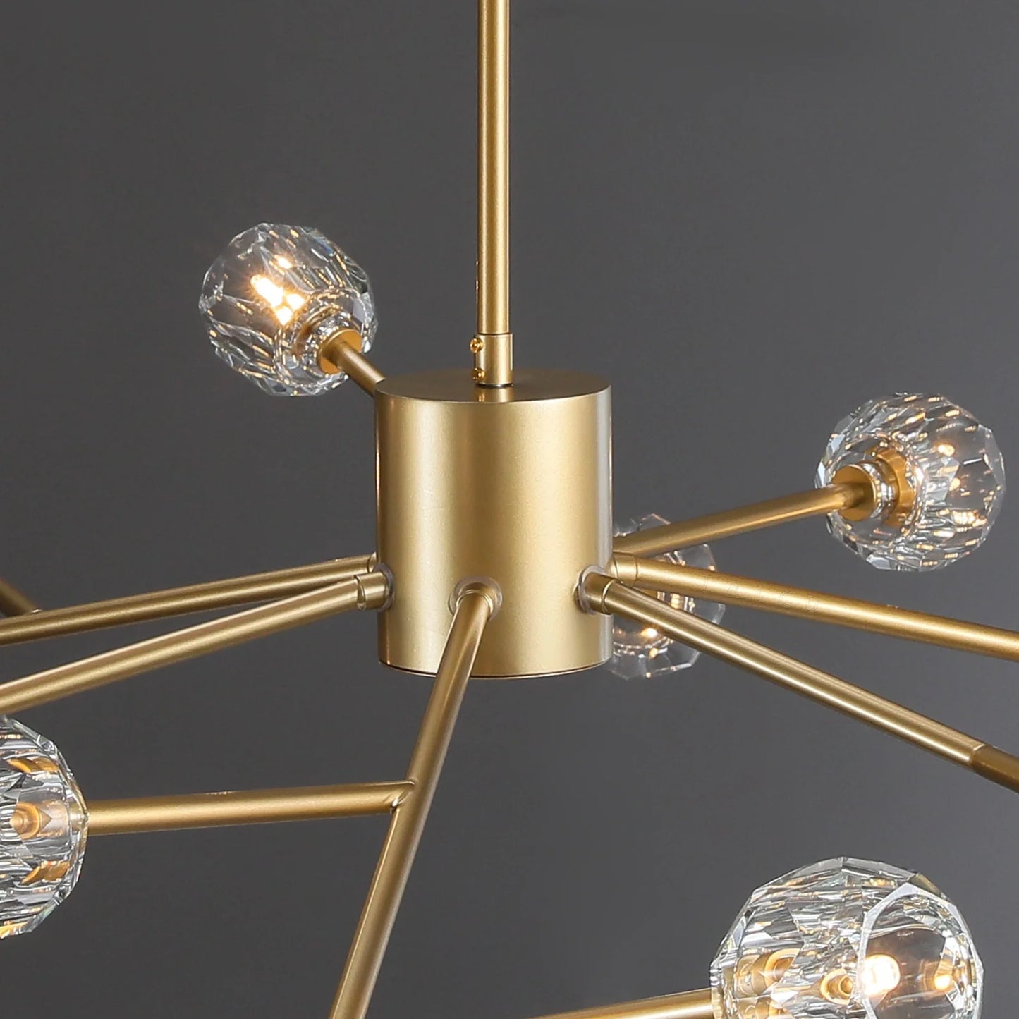 Boule Du Glass Round Chandelier