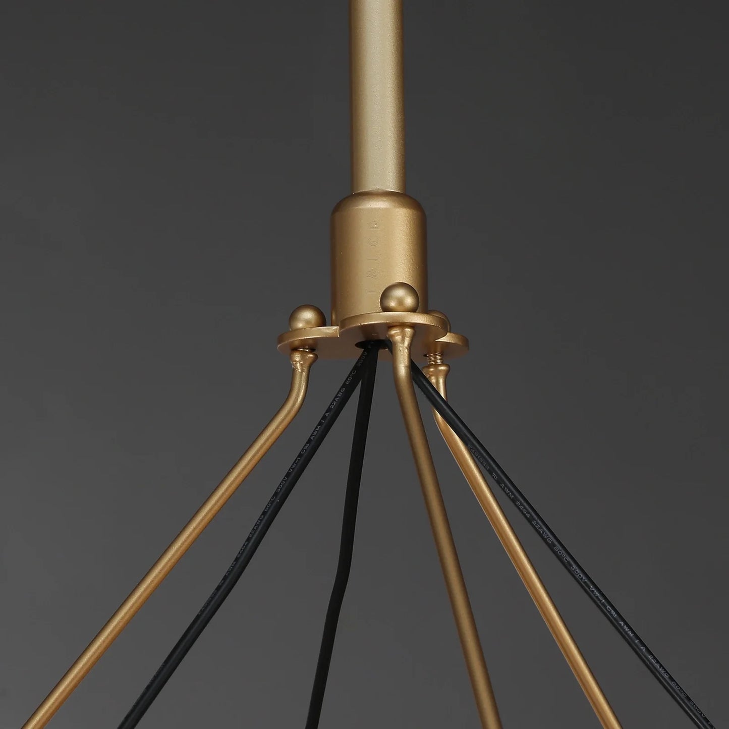 Camins Vintage Candelabra Round Chandelier
