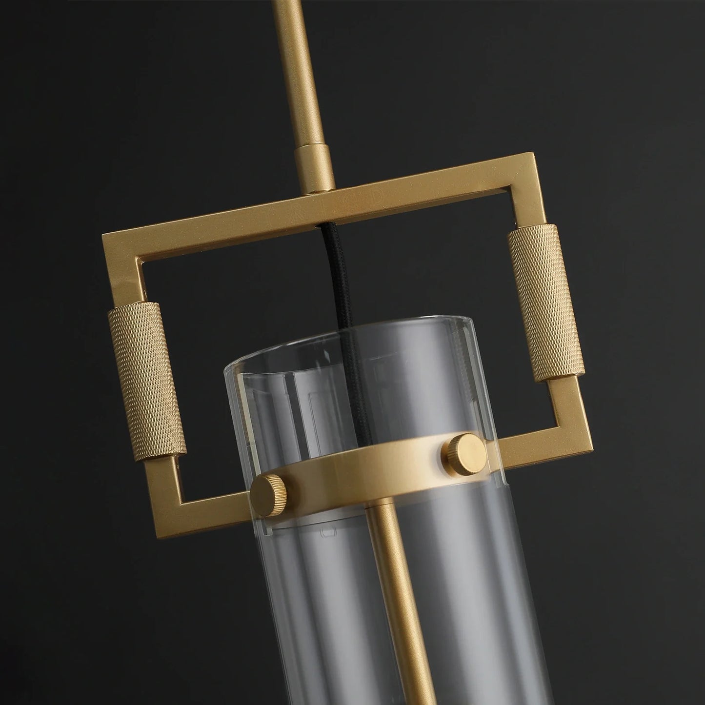 Zephyral Glass Cylinder Pendant
