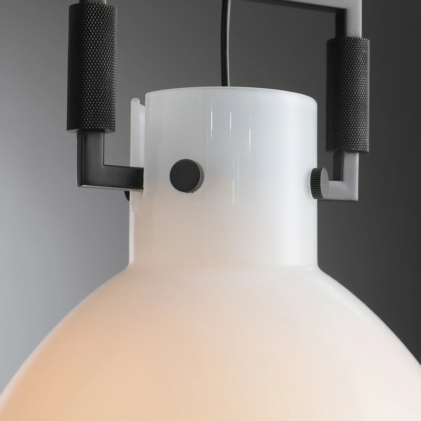 Zephyral Milk Glass Cloche Pendant