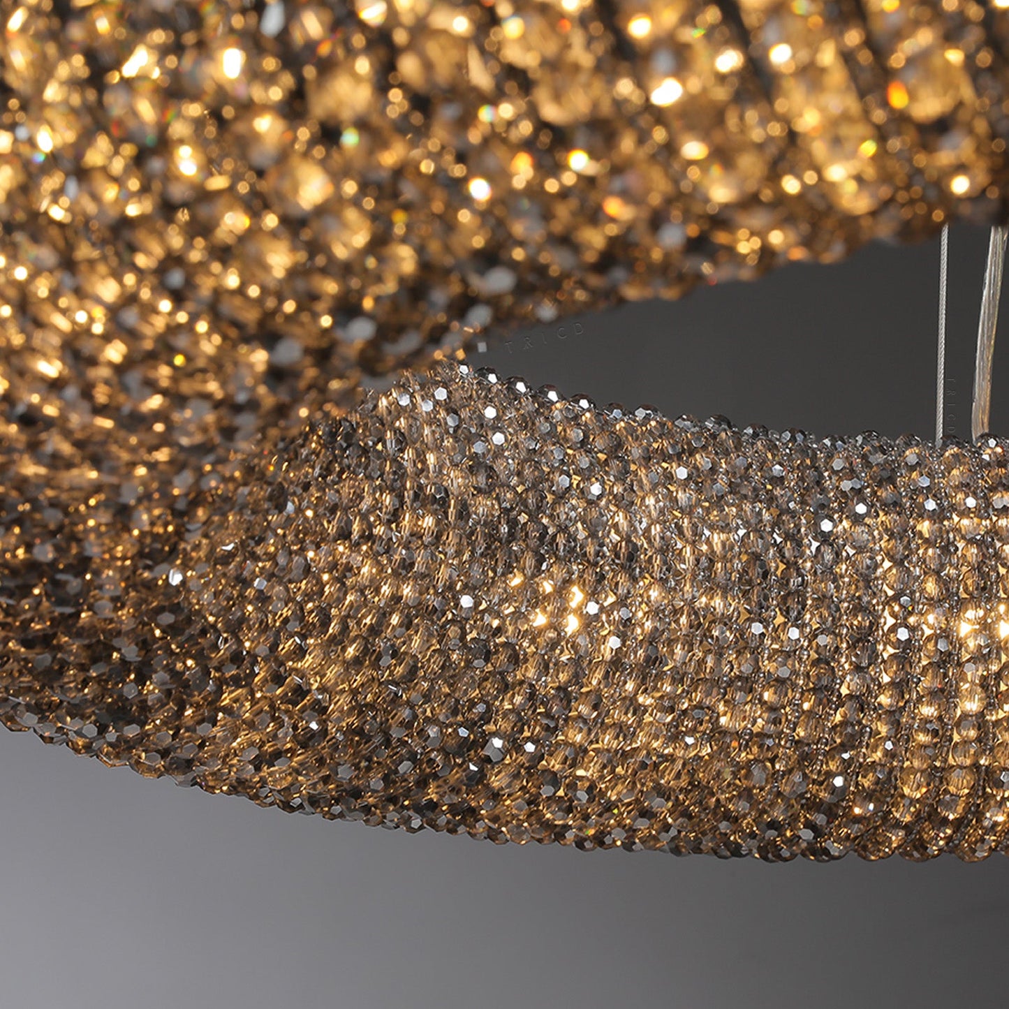 Halos Crystal Round LED Chandelier 32"41"59"72"