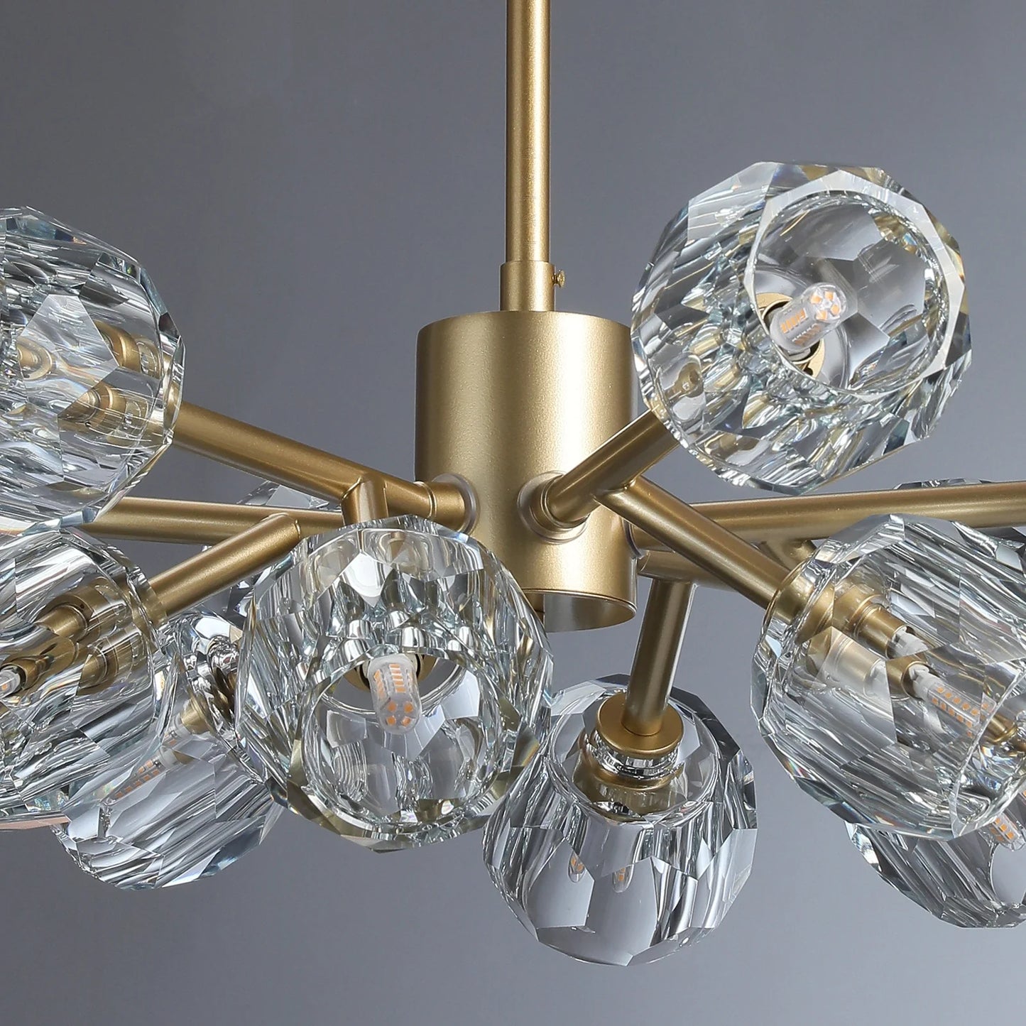 Boule Du Glass Round Chandelier