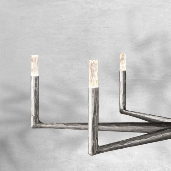 Thalen Forged Round Chandelier