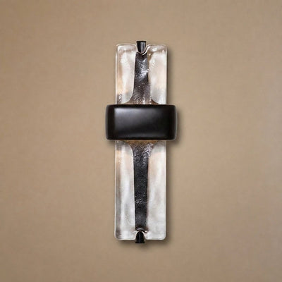 Torch Wall Lamp, 5.9-Inch x H 19.7-Inch, Gold, Warm Light for Living Room