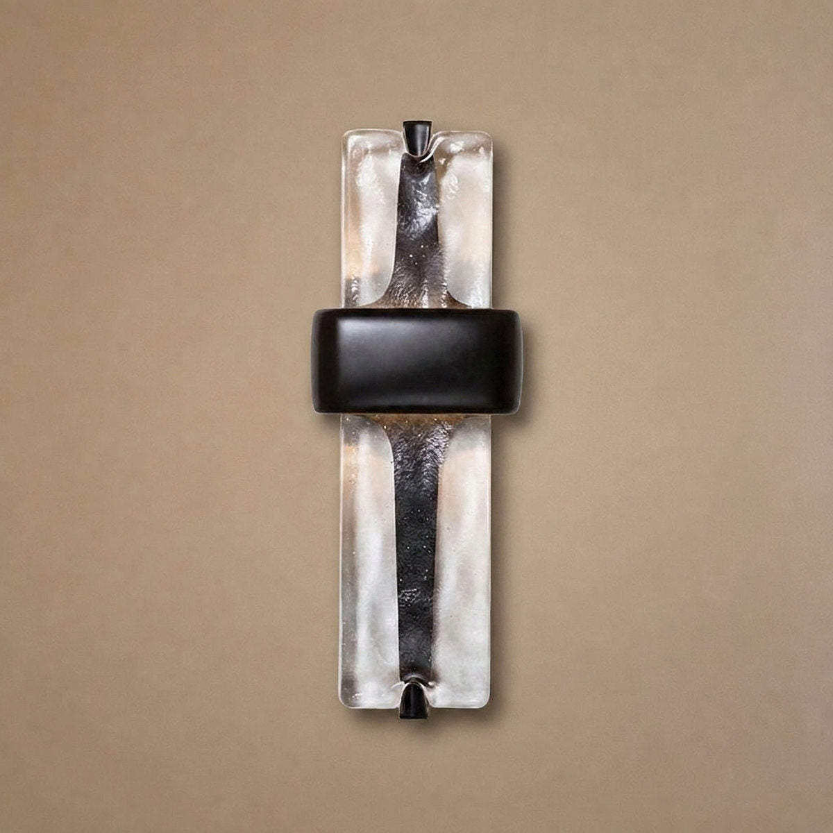 Torch Wall Lamp, 5.9-Inch x H 19.7-Inch, Gold, Warm Light for Living Room