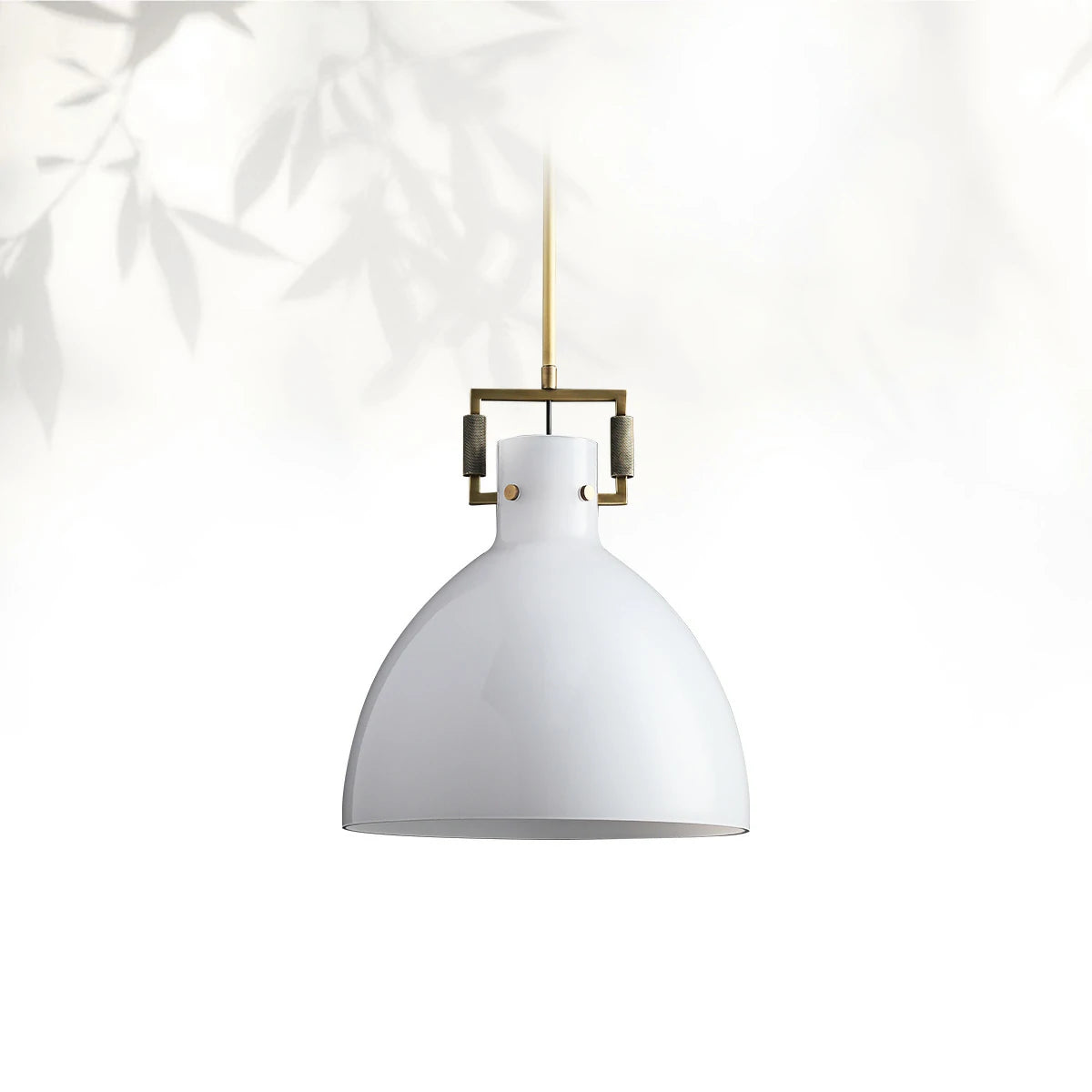 Machine Milk Glass Cloche Pendant 10"14"18"