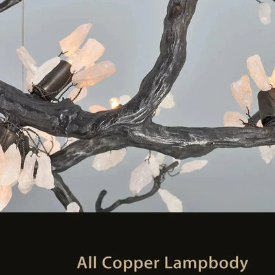 Barhed Tree Branch Chandelier
