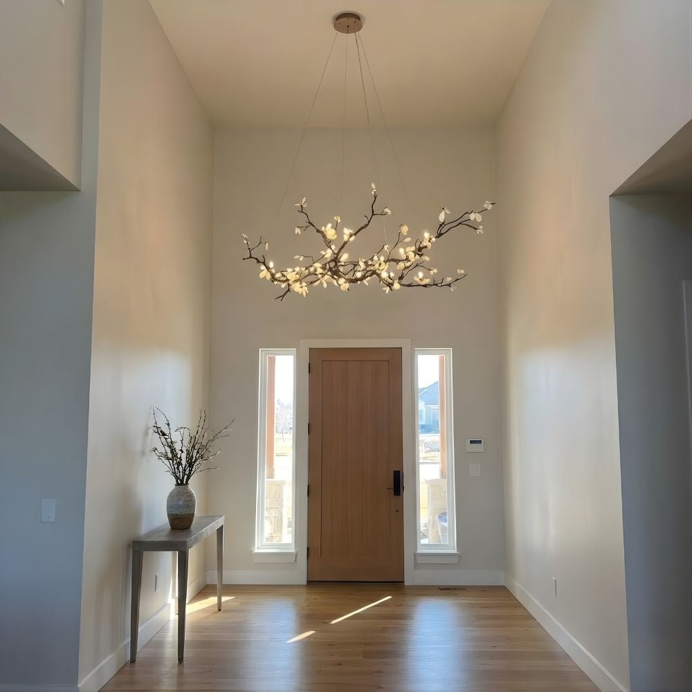 Barhed Tree Branch Chandelier