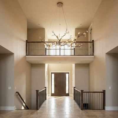 Barhed Tree Branch Chandelier
