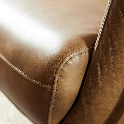 Angles Leather Chair