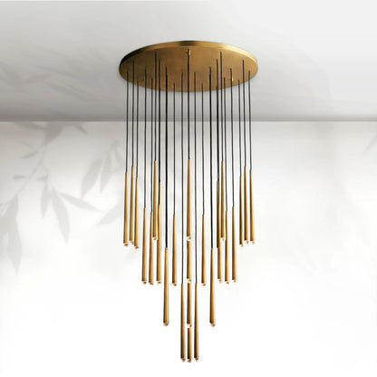Aquitains Modern Round Chandelier