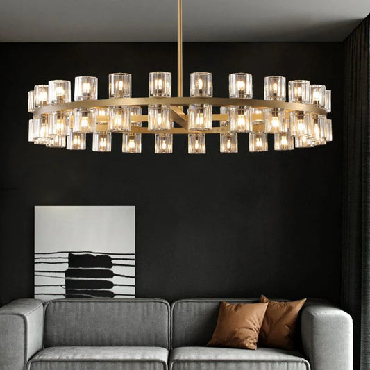 Arcachen Crystal Round Chandelier