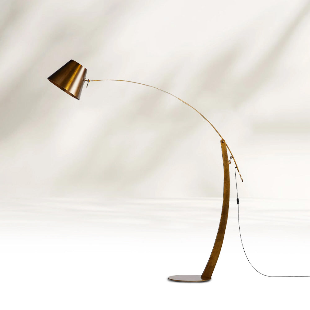 Acodia Bronze Arc Floor Lamp