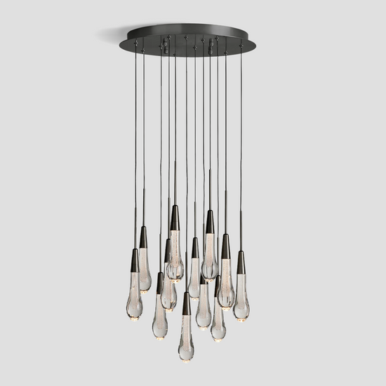 Soltaire Round Chandelier 17'' 24'' 36'' 58''