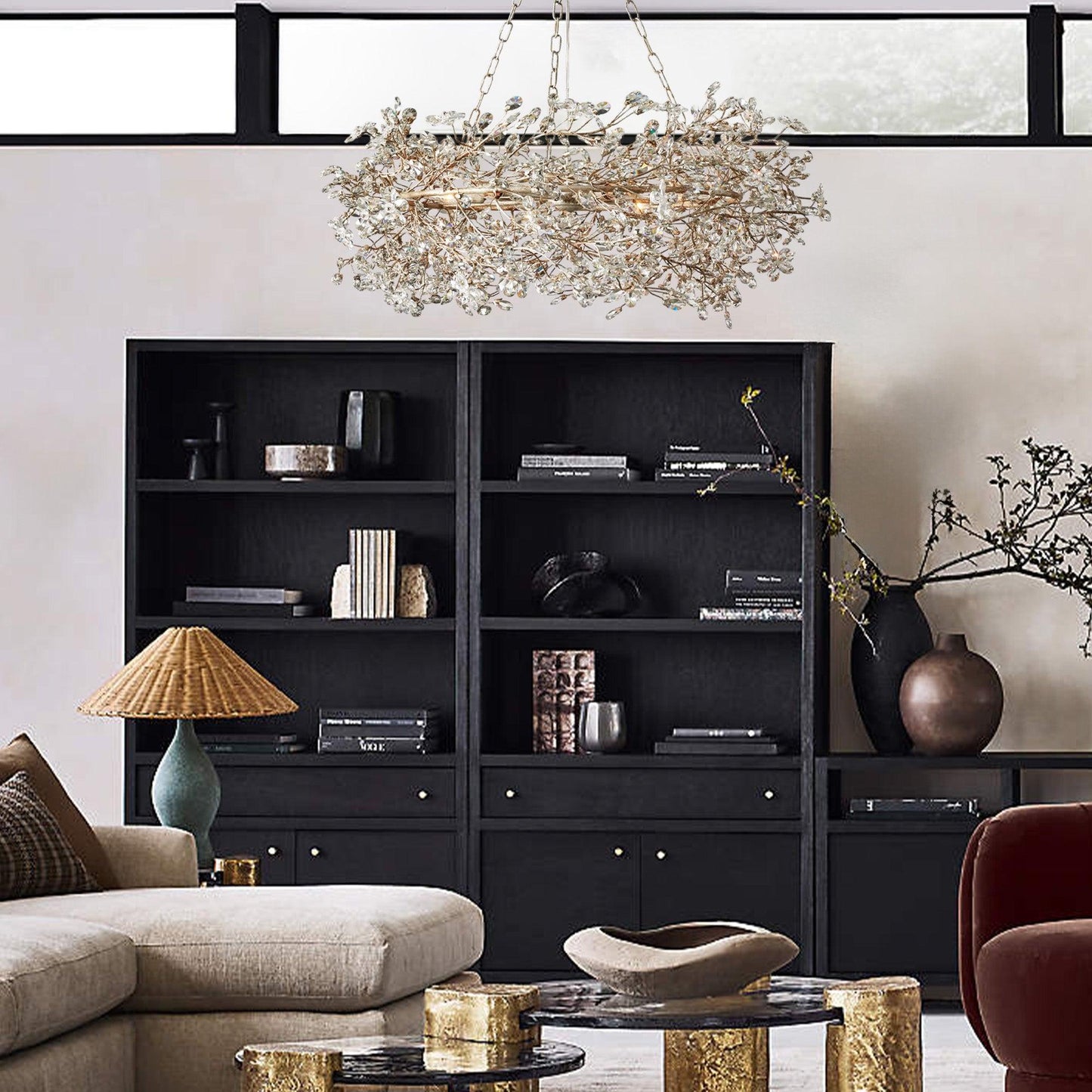 Fiore Crown Chandelier