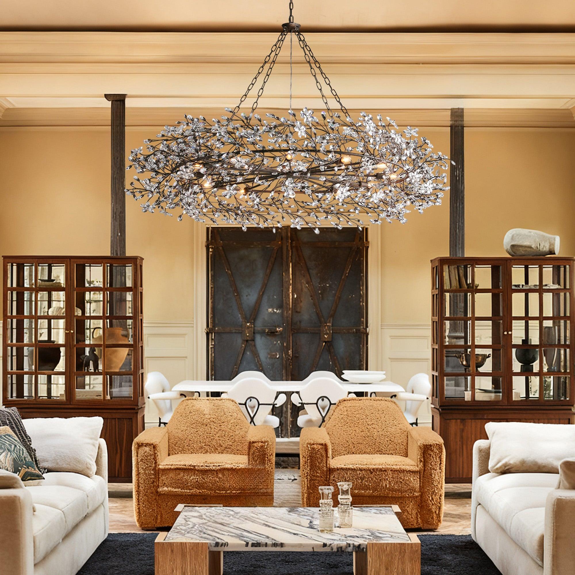 Fiore Crown Chandelier