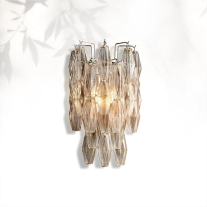 Chiaravalle Glass Short Wall Sconce 19", 30"