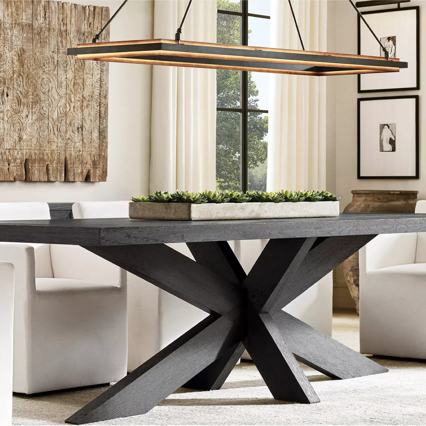 Radiantia Rectangular Chandelier