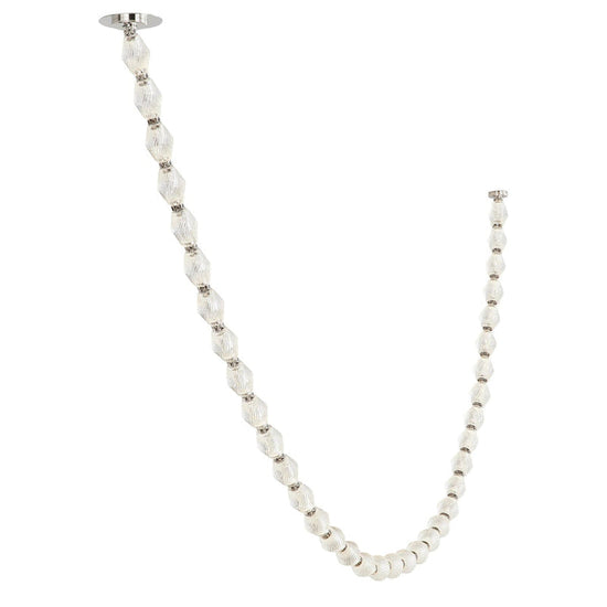 Luxury Crystal Beaded Long Chandelier for High Ceiling 12ft/10ft（customize）