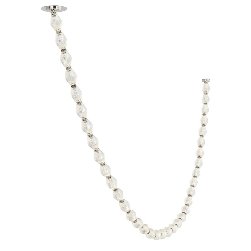 Luxury Crystal Beaded Long Chandelier for High Ceiling 12ft/10ft（customize）