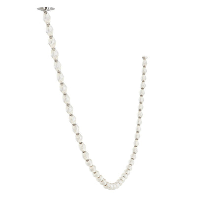 Luxury Crystal Beaded Long Chandelier for High Ceiling 12ft/10ft（customize）
