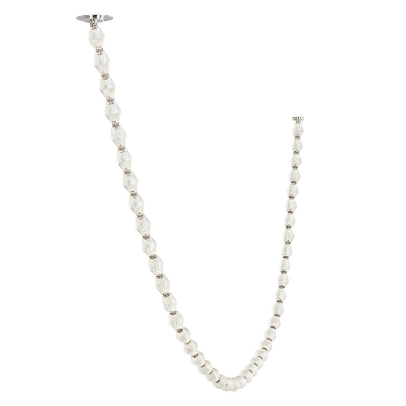 Luxury Crystal Beaded Long Chandelier for High Ceiling 12ft/10ft（customize）