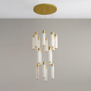 Celestial Alabaster Cascade Chandelier