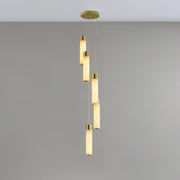 Celestial Alabaster Cascade Chandelier