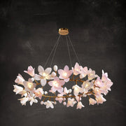 Circular Blossom Chandelier