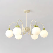 Cream Cherry Chandelier