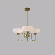 Creamy Persimmon Chandelier