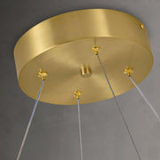 Crown Brass Chandelier