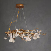 Crushed Natural Stone Chandelier