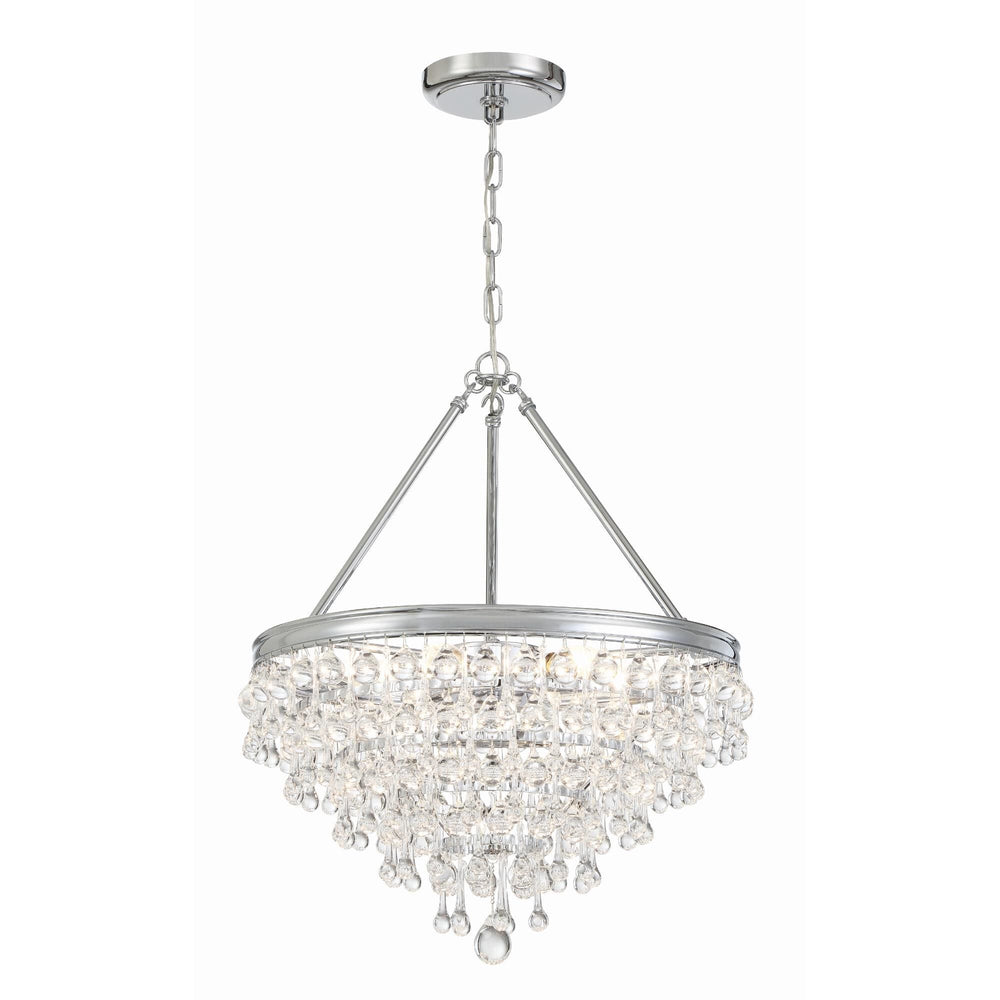Calypso 20 Inch 6 Light Mini Chandelier