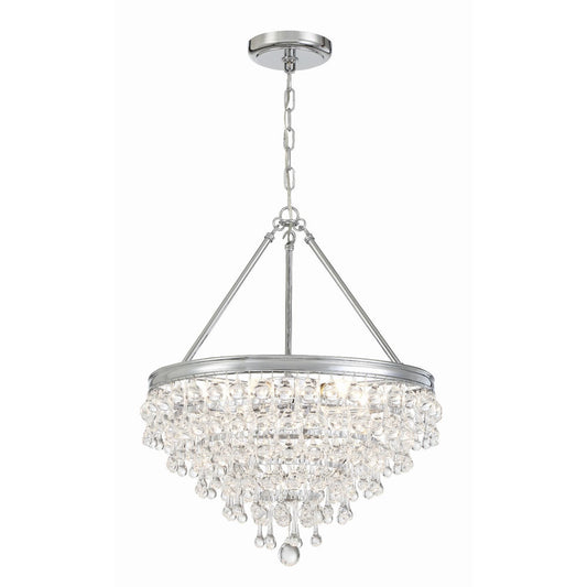 Calypso 20 Inch 6 Light Mini Chandelier