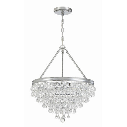 Calypso 20 Inch 6 Light Mini Chandelier