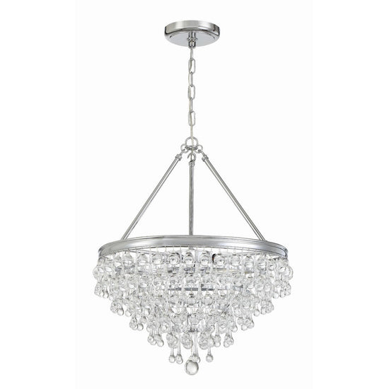 Calypso 20 Inch 6 Light Mini Chandelier