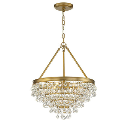 Calypso 20 Inch 6 Light Mini Chandelier